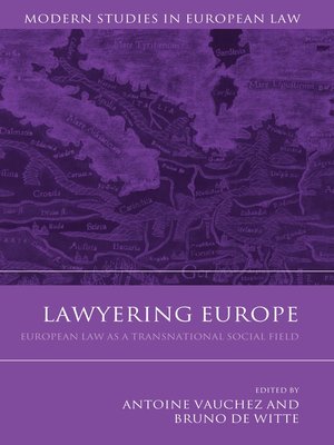 cover image of Lawyering Europe